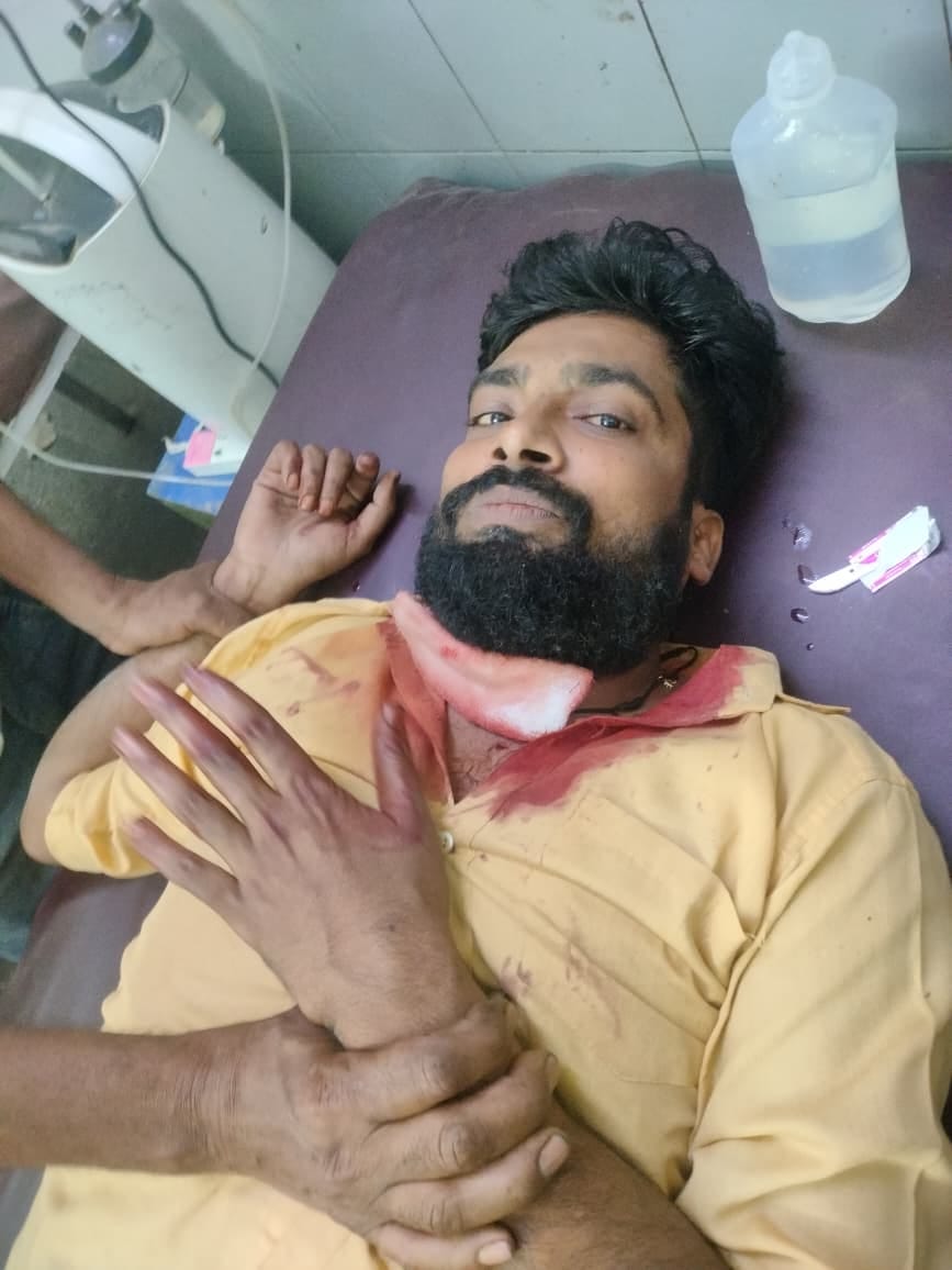 Youth's throat slit under suspicious circumstances, constable accused of assault
