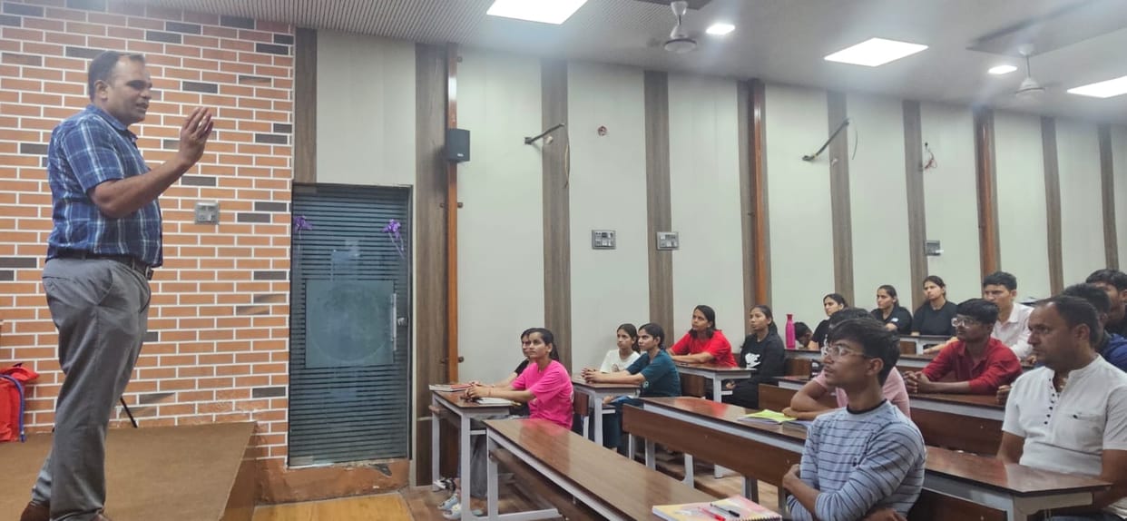 Students must remain dedicated to their goals: Narendra Saini