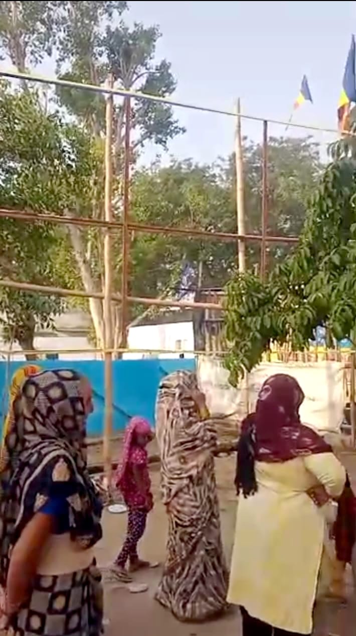 Dr. Ambedkar's hoarding torn, report filed