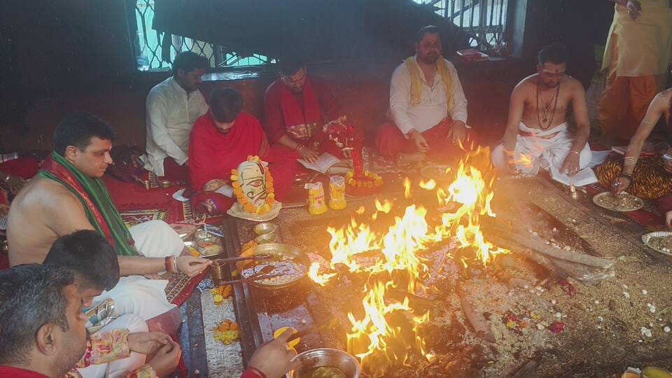Saptchandi Mahayagya concluded in Jwalamukhi