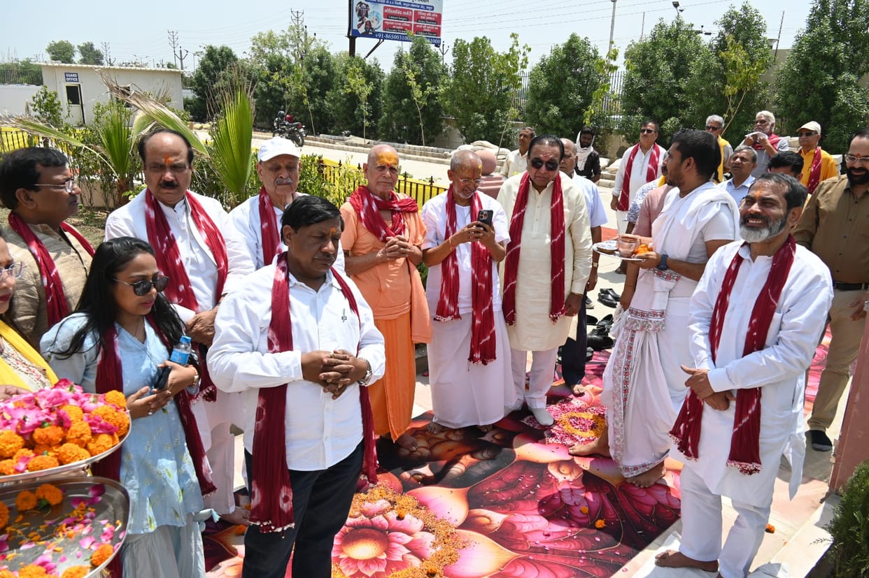 Revival of Shri Krishna Temple at Kalyanaam Karoti Eye Institute