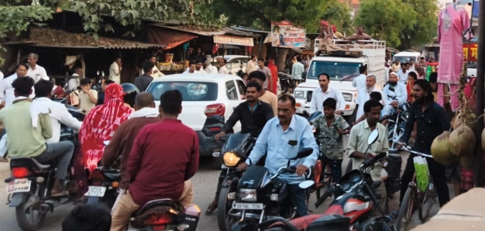 People are troubled by the jam in Mahuli, officials are indifferent