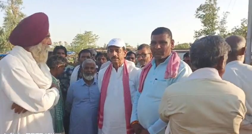 Protest held by placing Dilshad's body on the highway