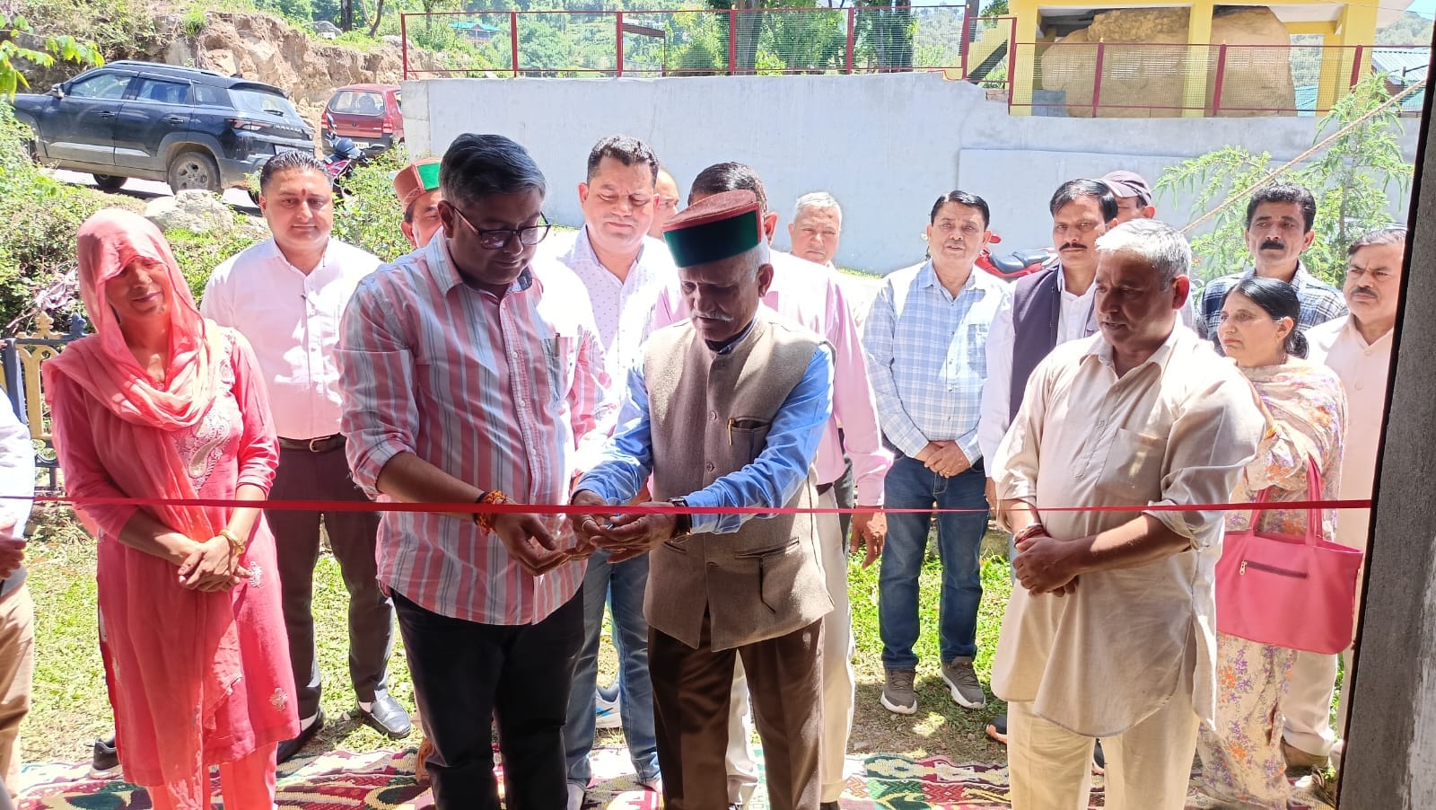 Inauguration of fair price shop at Nachir Bandla