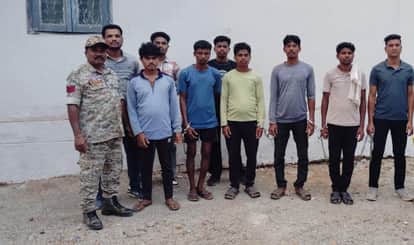 Five accused arrested for breaking into house in Kanker and assault