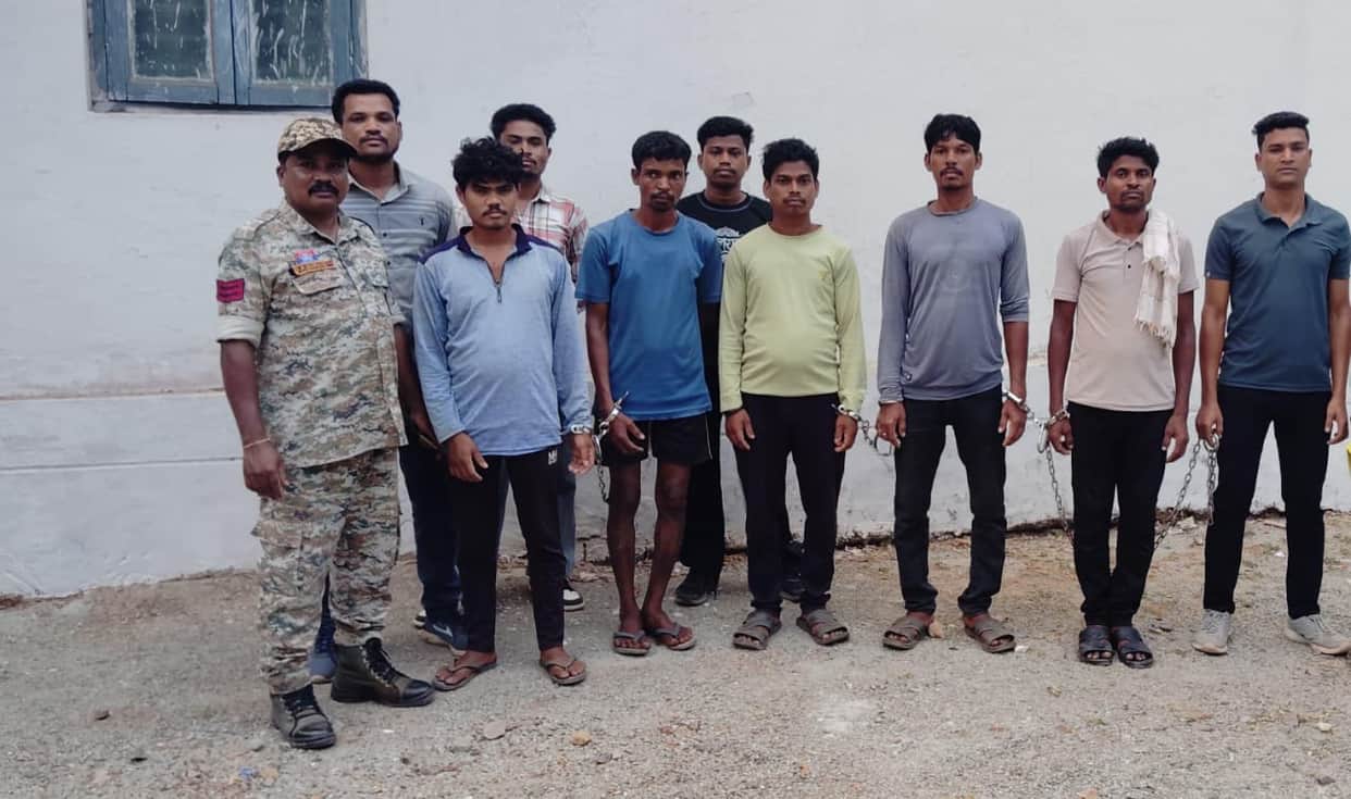 Five accused arrested for breaking into house in Kanker and assault