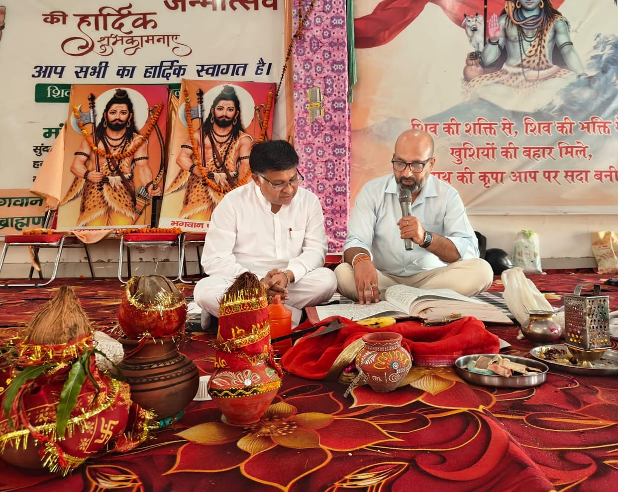 Ramayana recitation was done in Mathana and a feast was held.