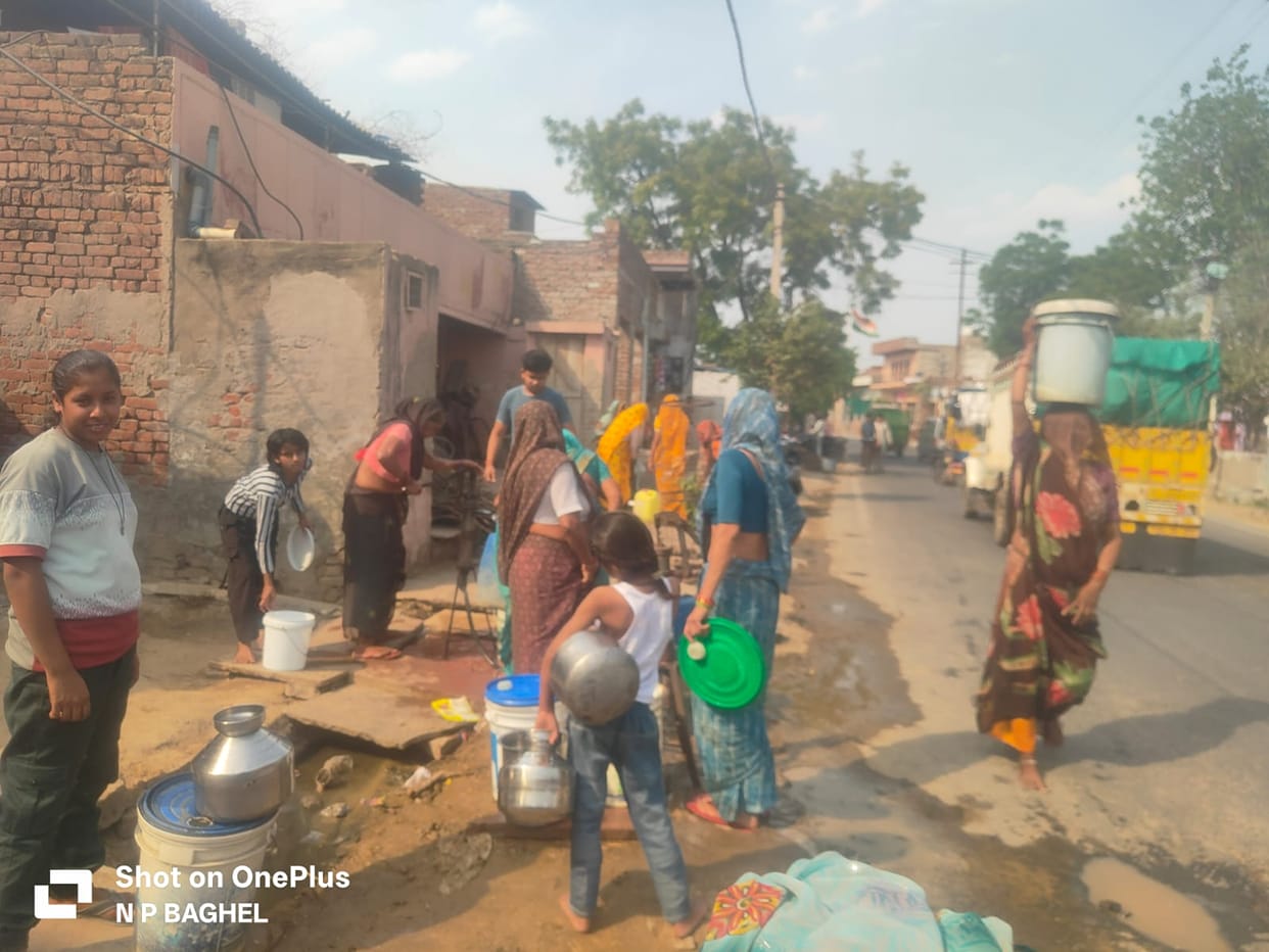 Drinking water supply stalled in Raibha, villagers thirst for every drop