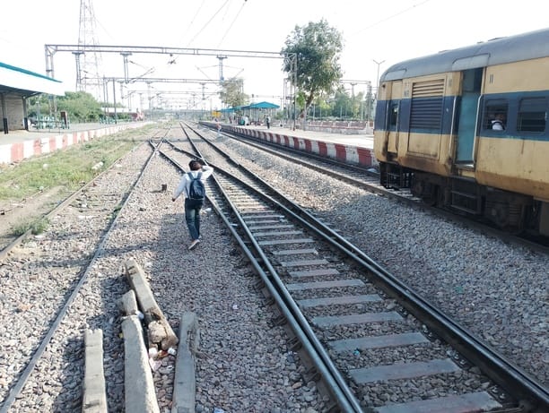 Crossing Railway Tracks Is Fatal; Shortcuts Prove Deadly, Lives Lost Due to Negligence.