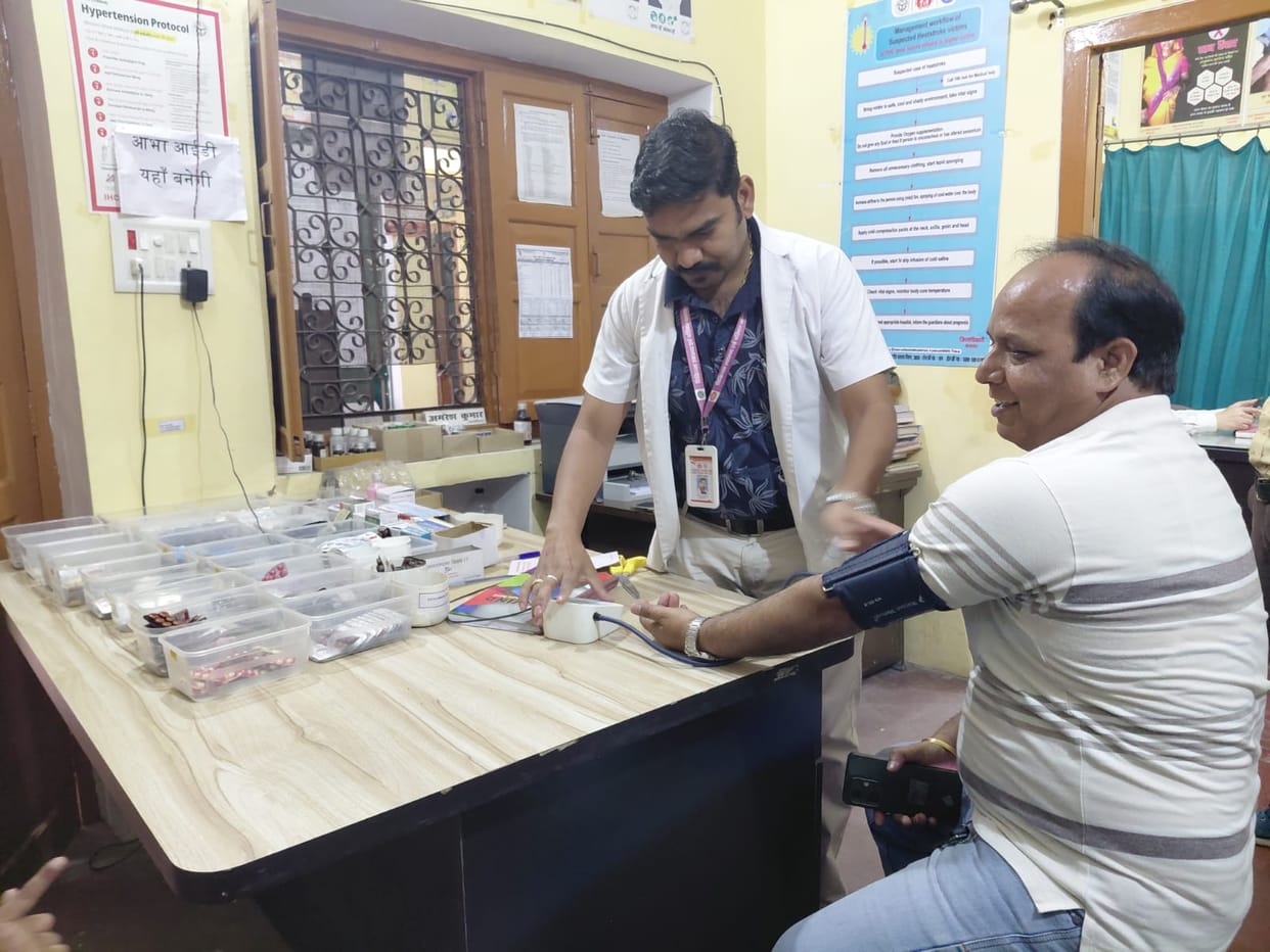 The scope of blood testing remained limited in public health fairs.