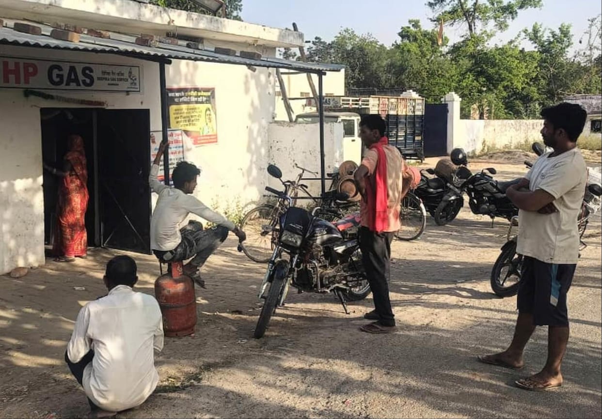 Domestic gas is not available even after booking