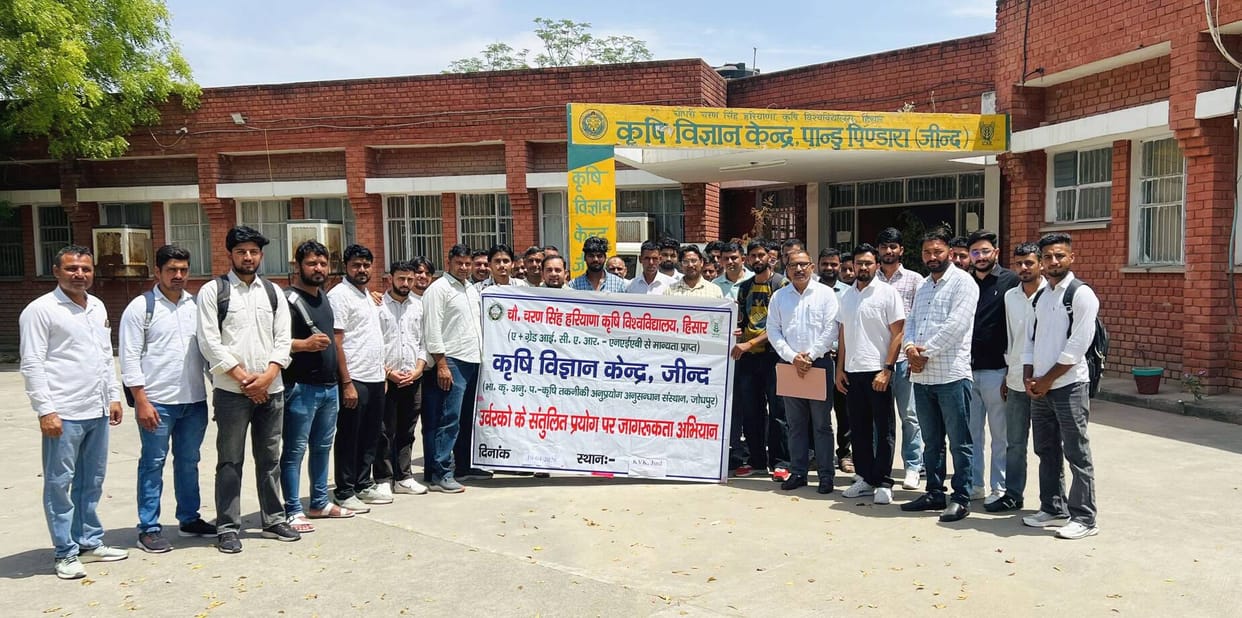 Conveyed the message of balanced fertilizer use to farmers.