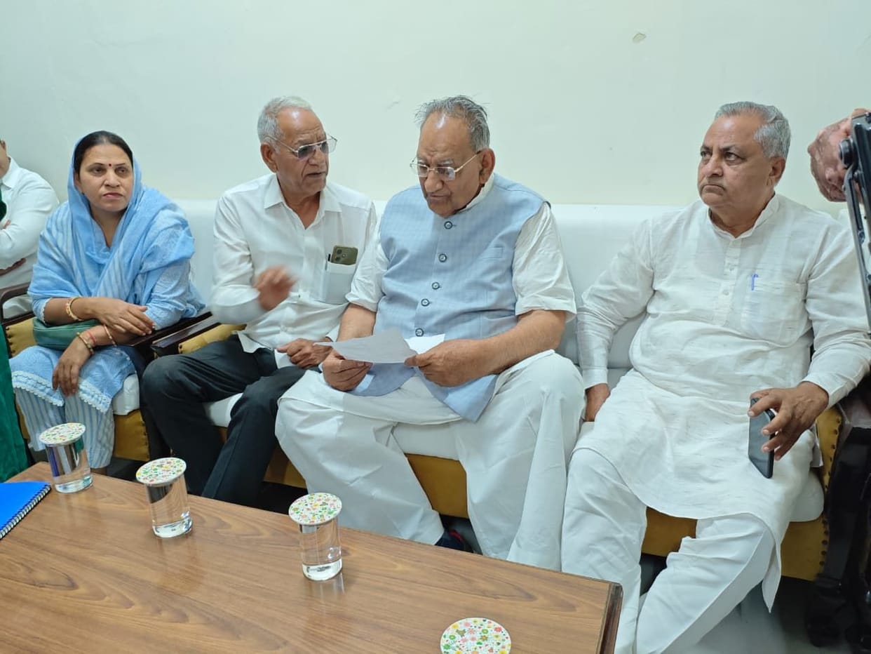 MLA Distributes Checks to Cow Shelters