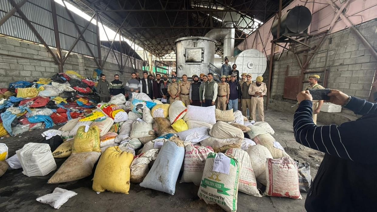 Srinagar, Destroy Narcotics Substance, Anantnag Police