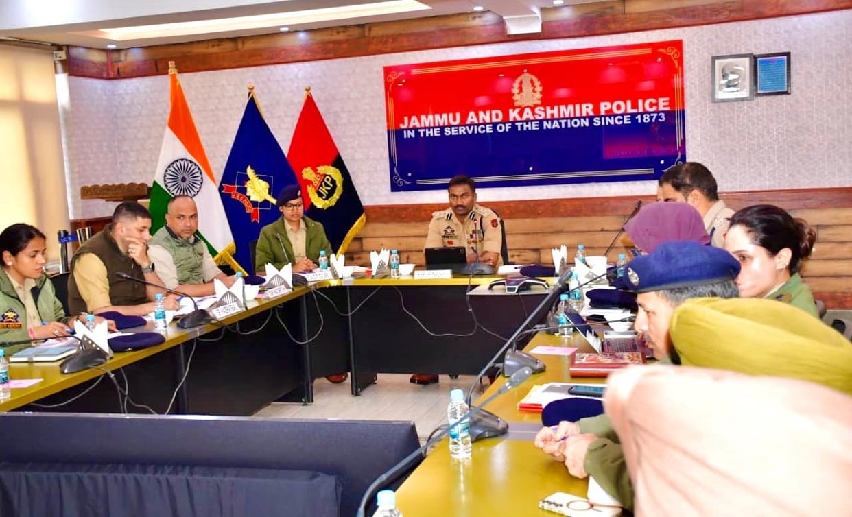 Srinagar, SSP Held Meeting, Security Review