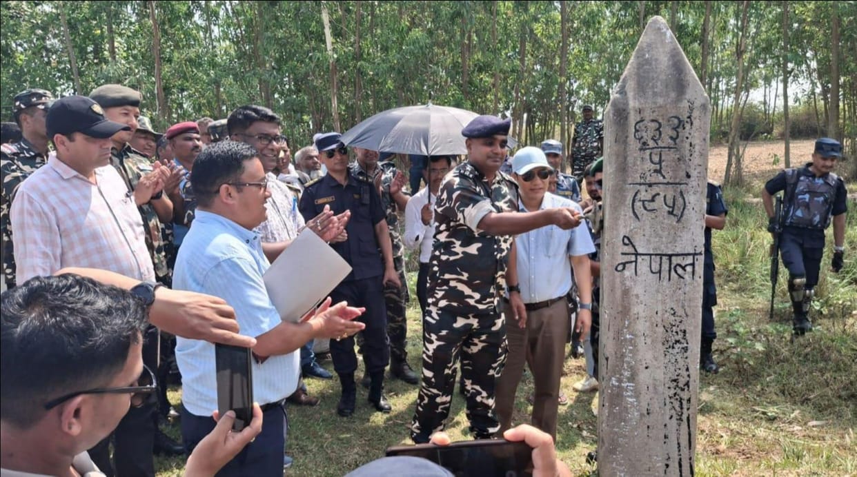 Coordination meeting with Nepal, repair work on Sita pillar begins