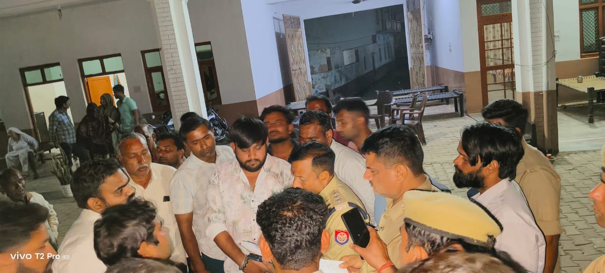 Firing in Humayunpur over DJ dispute creates panic in the village