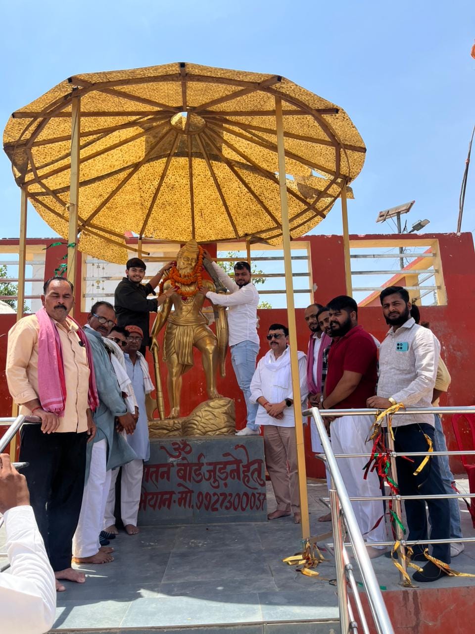 Vow Taken for Construction of Parashurama Temple; Foundation Stone Worship Concluded
