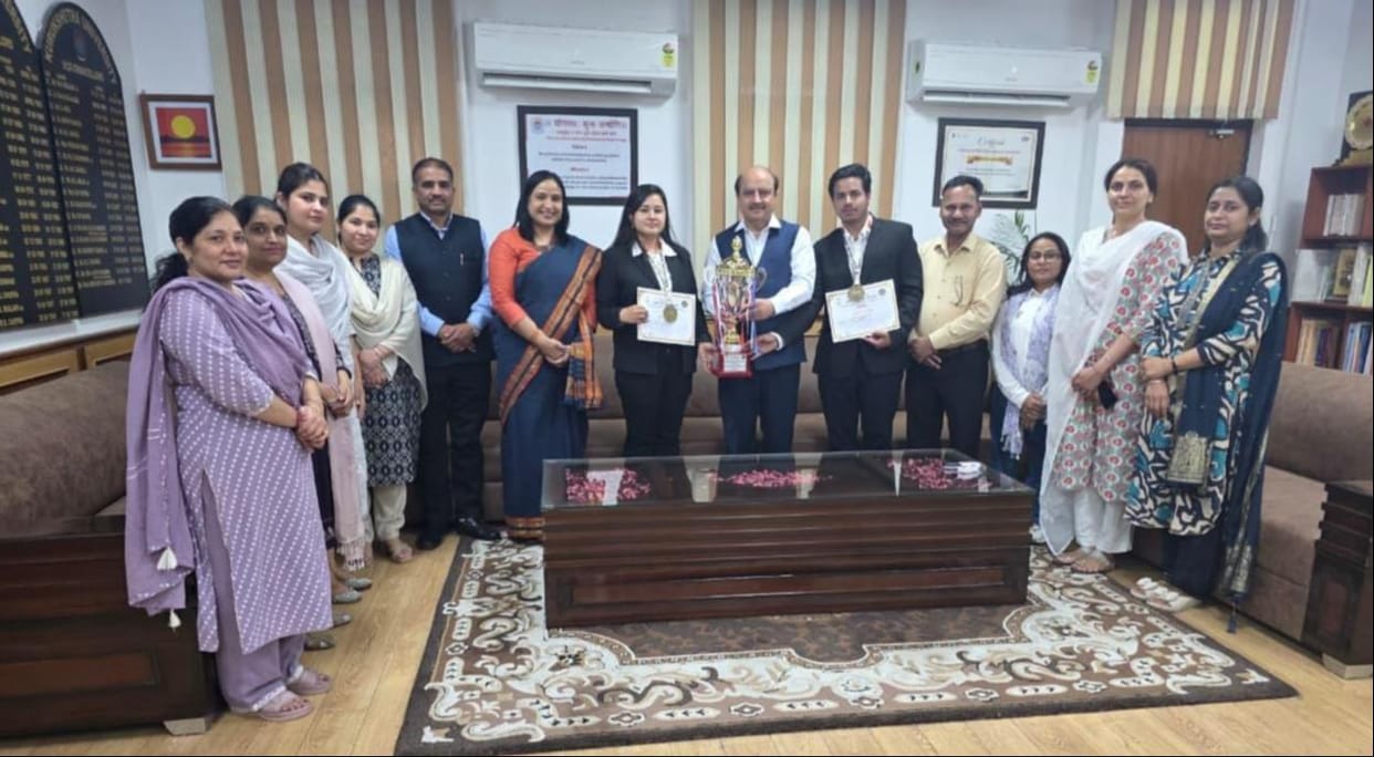 Law Department stood first in the National Moot Competition