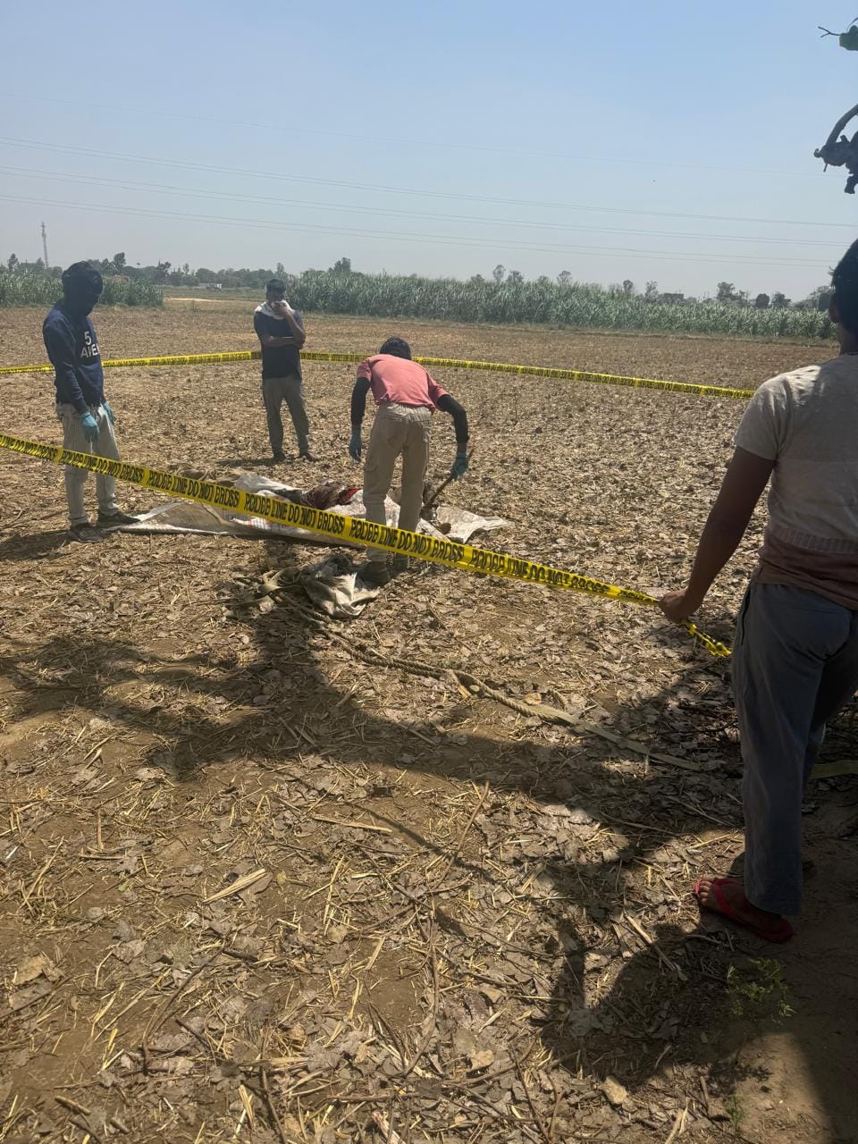 After killing the youth, the body was packed in a sack and thrown into a well.