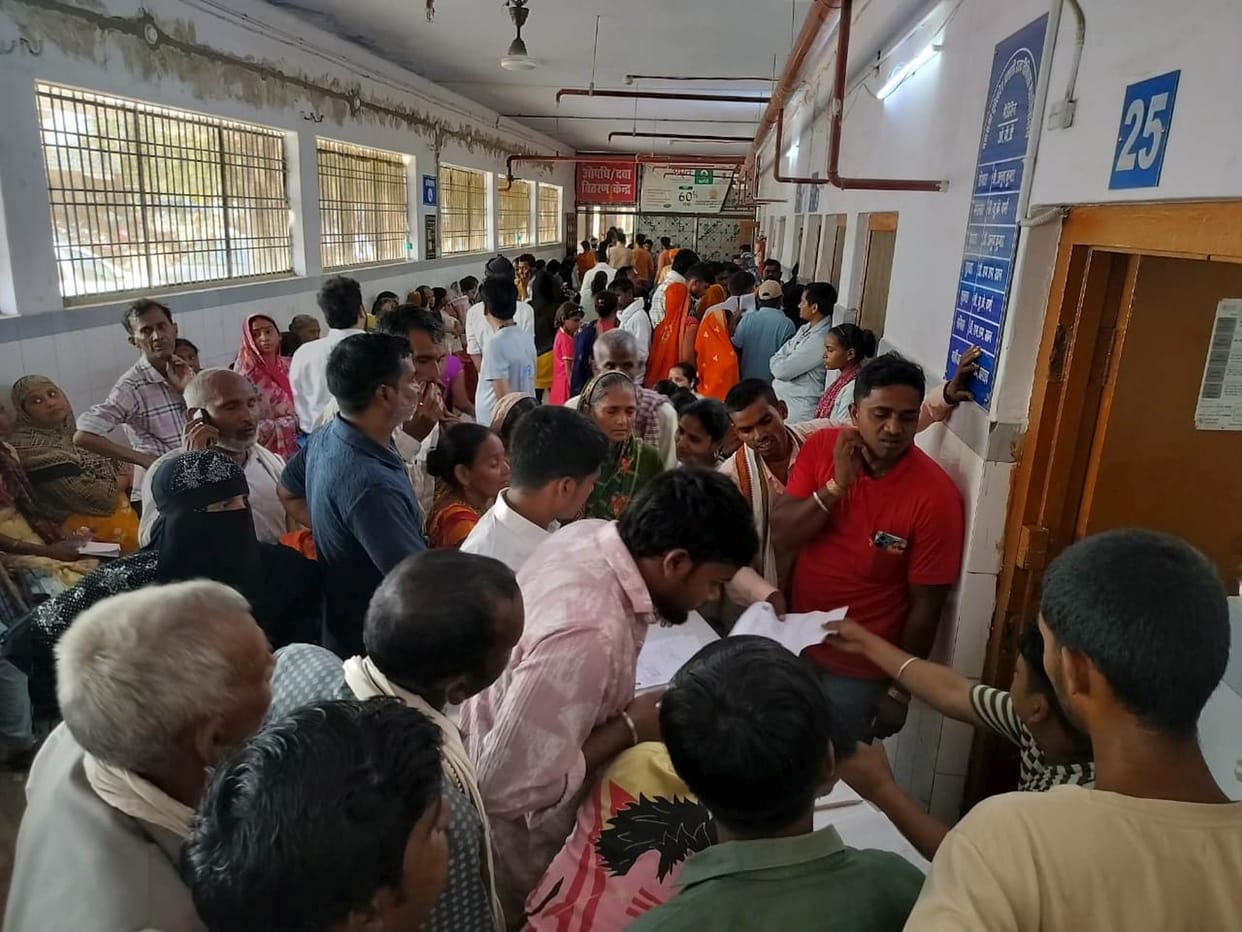 Increased patient rush in medical college