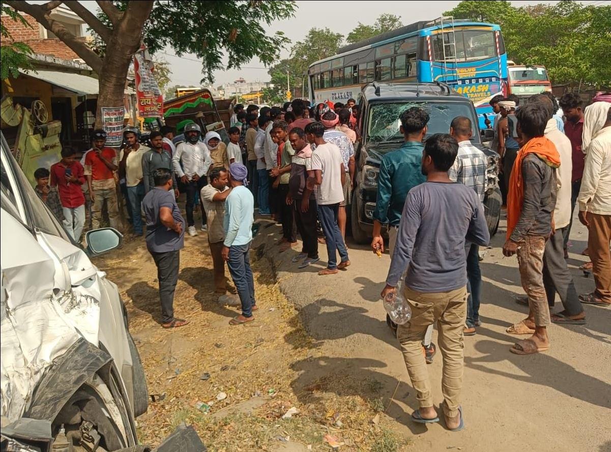 Teenager injured in collision with speeding Scorpio, highway blocked for two and a half hours