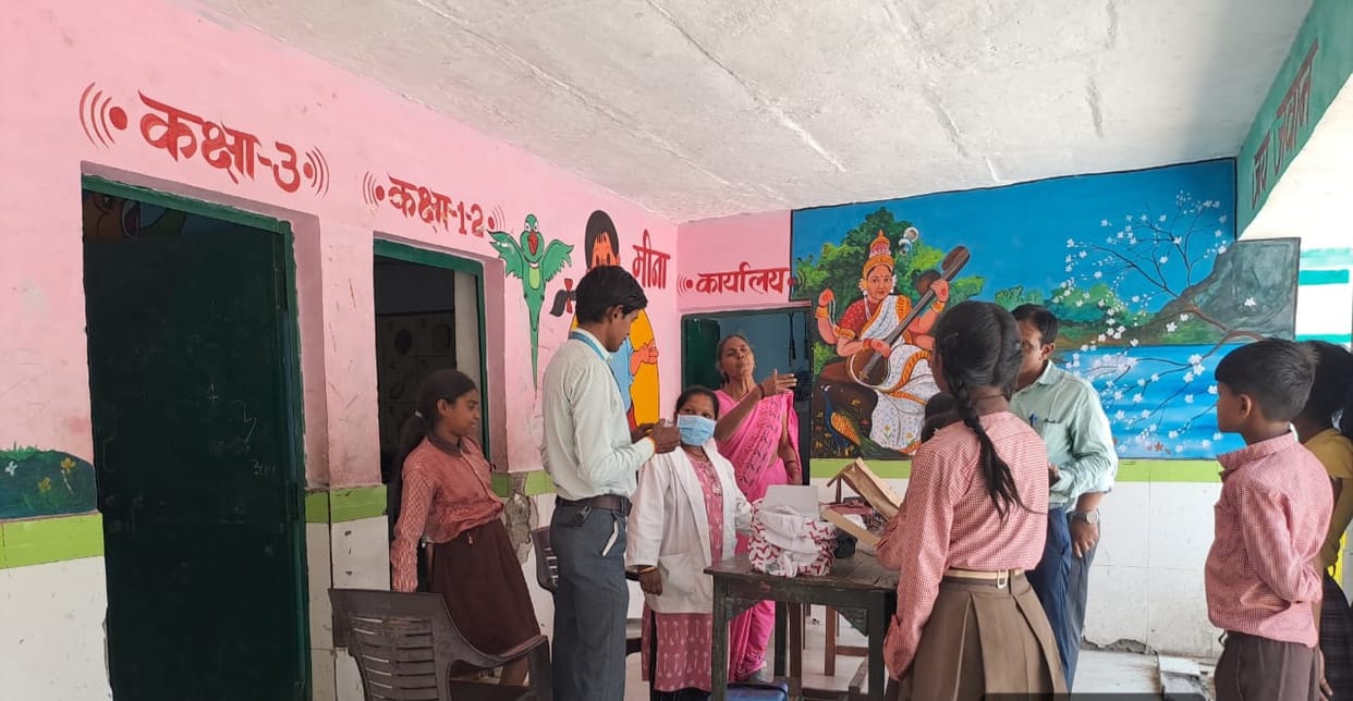 Children will receive a vaccine to protect against tetanus and diphtheria.