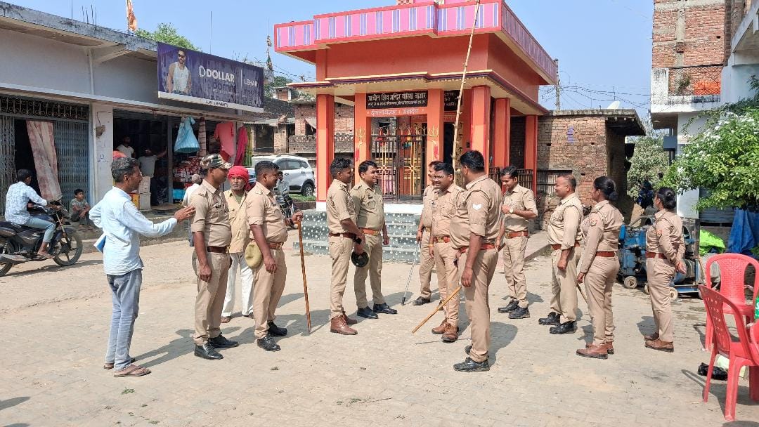 Woman throws piece of meat in ancient Shiva temple premises, tension in village