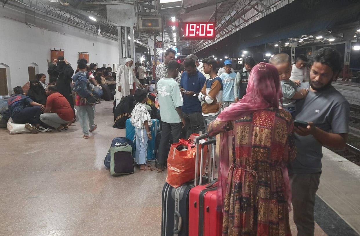 Express trains became no room... there is no space to even stand in the general coaches.