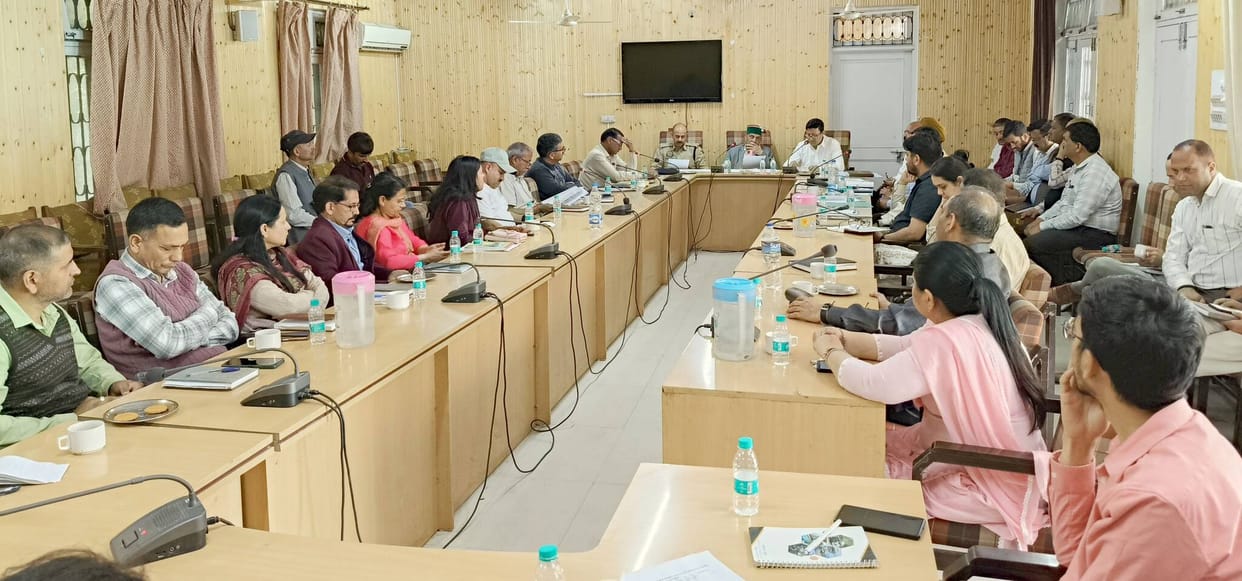 Several officials were absent from the Public Grievance Redressal Committee meeting, the MLA expressed his displeasure.