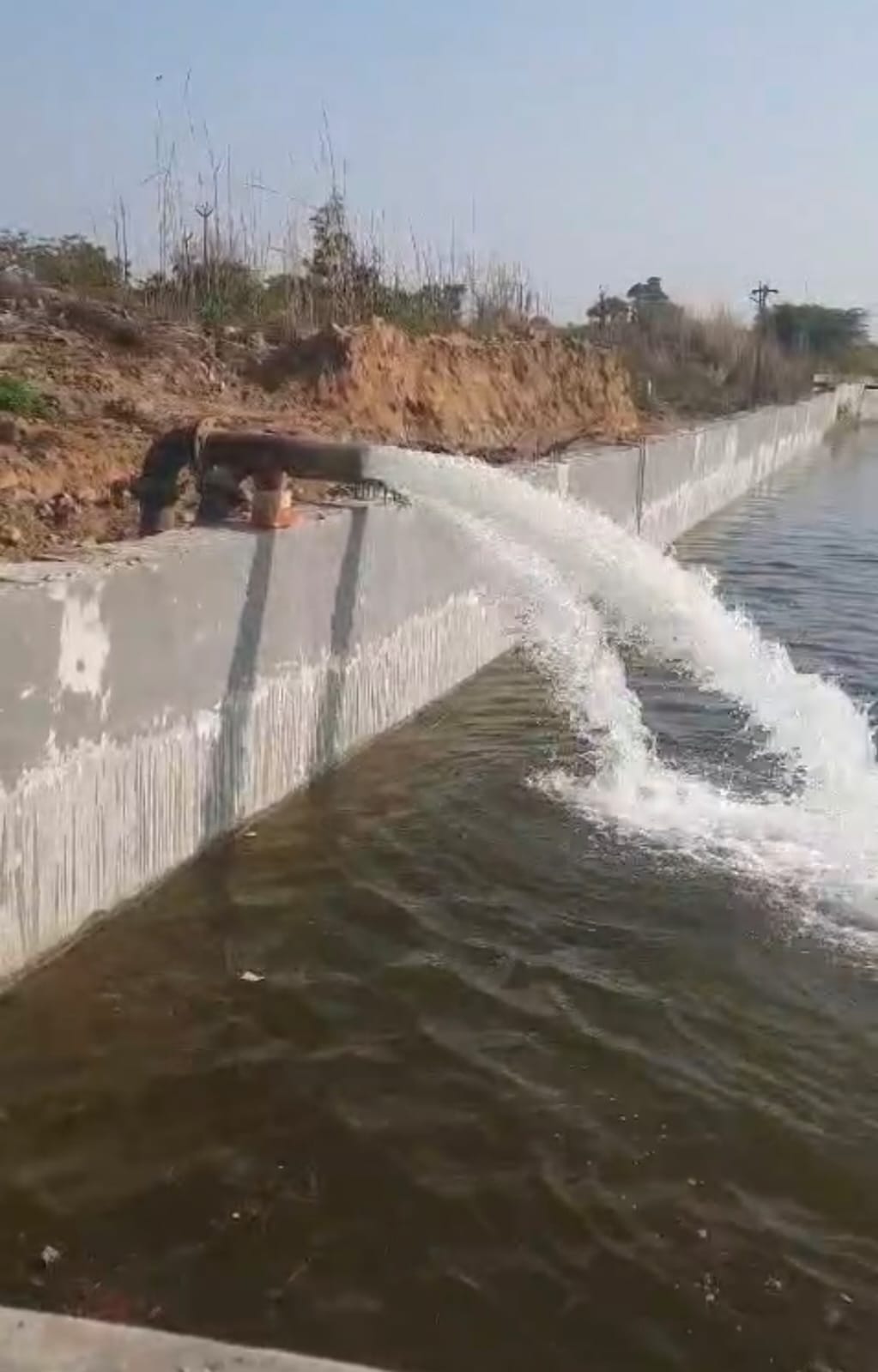 From today, there will be regular water supply to homes, supply was affected by rotation.