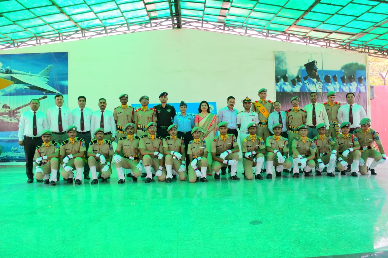 Cadets awarded for their outstanding performance in the examination