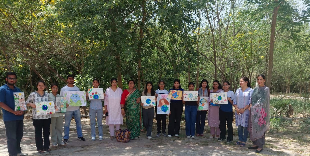 Awareness Rally and Poster Competition Organized on Earth Day