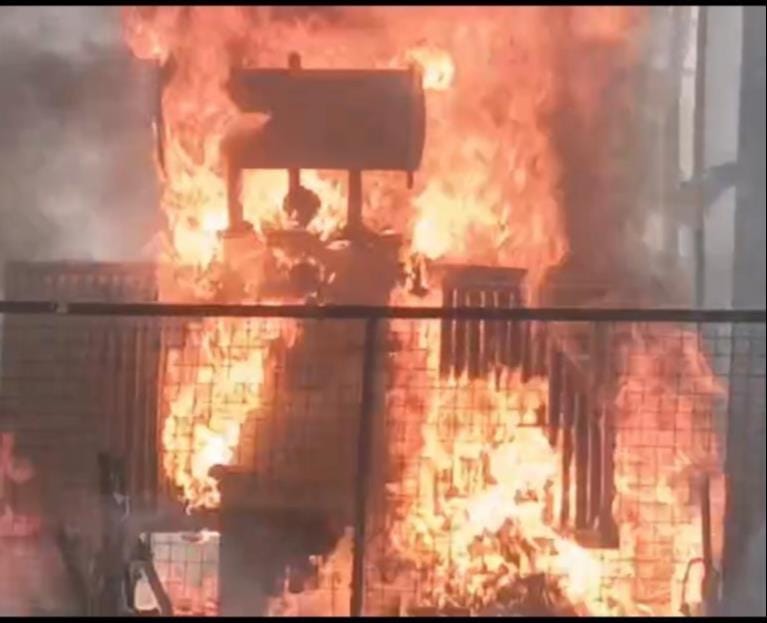 Heat increases electricity demand, overloading transformers