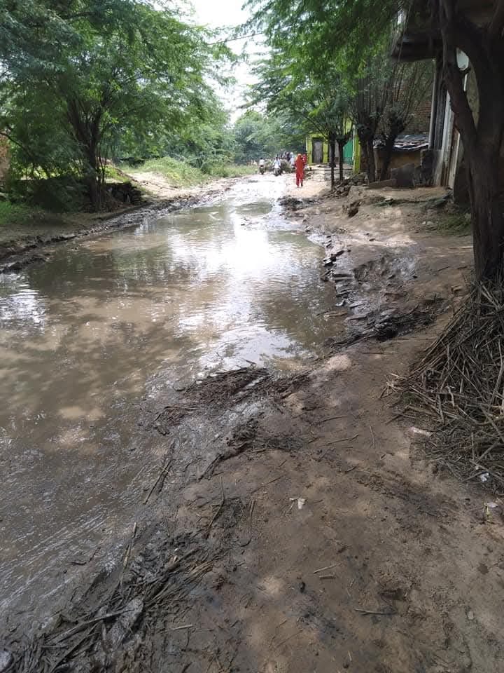 Four roads worth 11 crores remain incomplete, dozens of villages are at a standstill