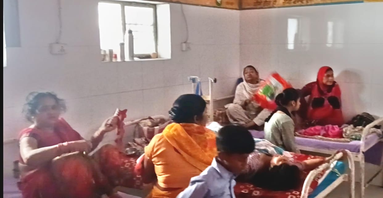 A fault in the power supply to Barkheda CHC left the patients suffering from the heat for 12 hours.