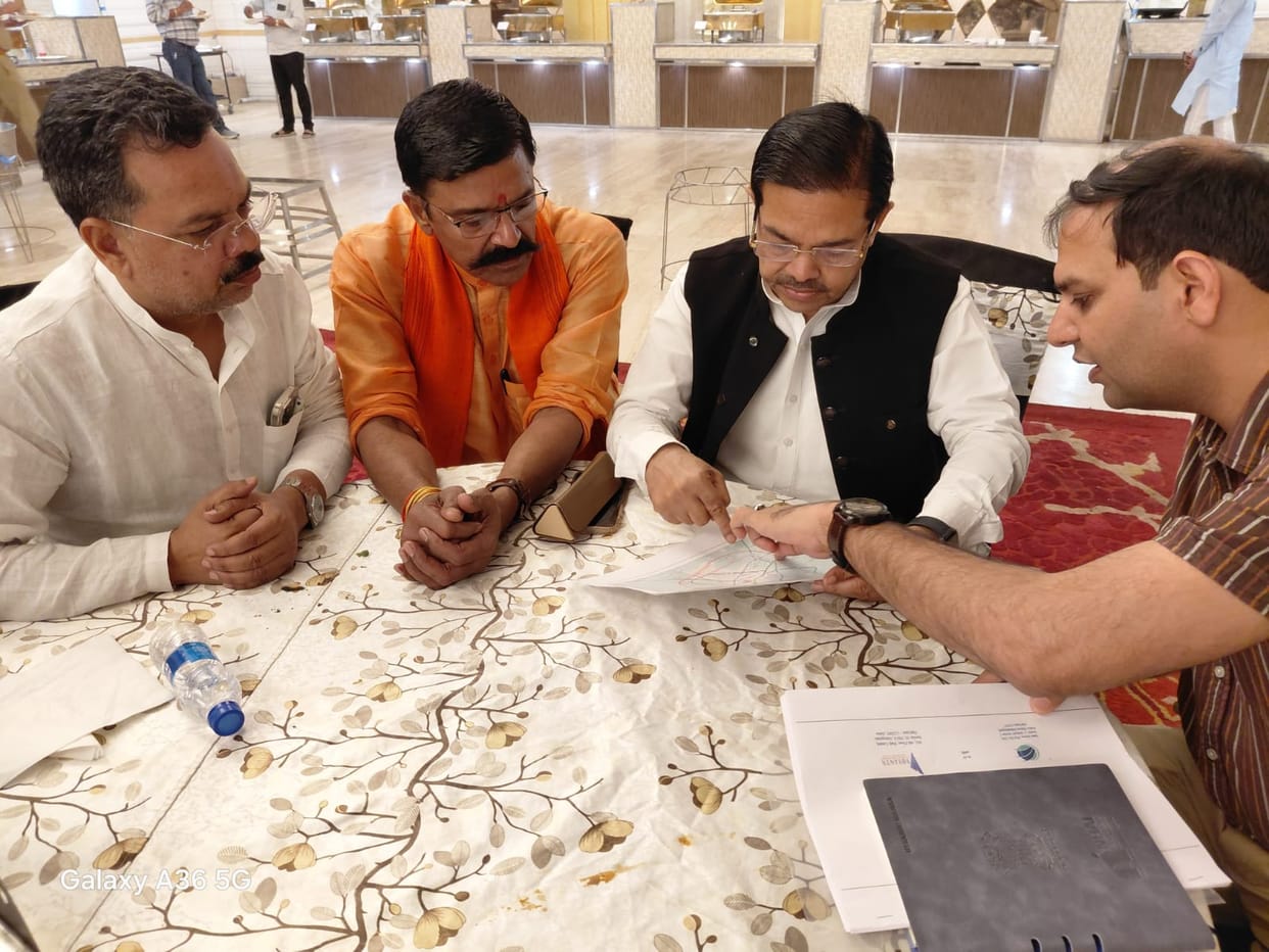 750 crore rupees spent on the ring road, two billion rupees and four overbridges