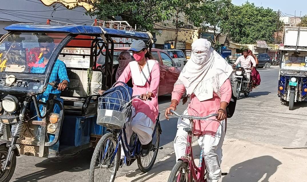Scorching sun during the day, people suffering from humidity at night
