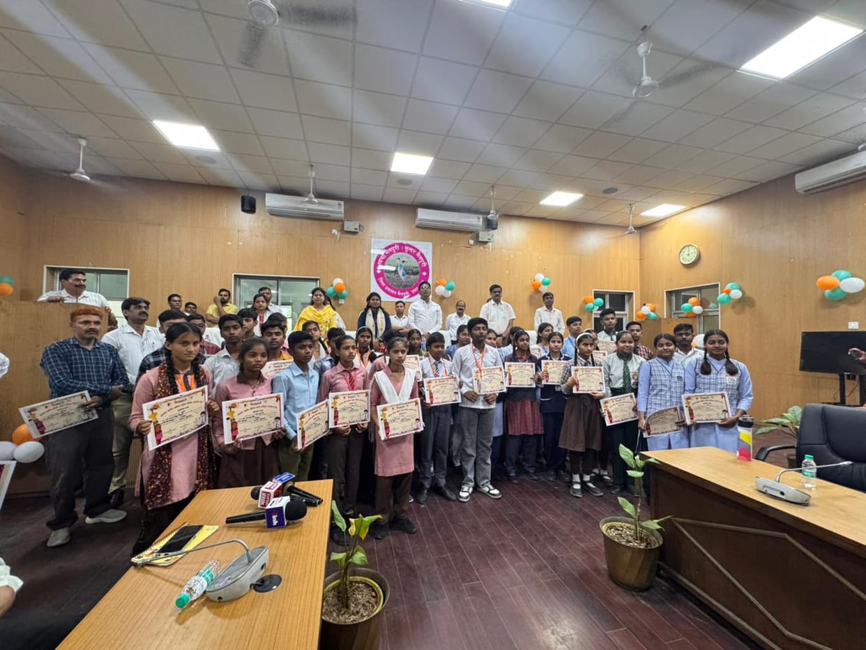 Leaving private schools behind, Ujjwal from a basic school secures the first position.