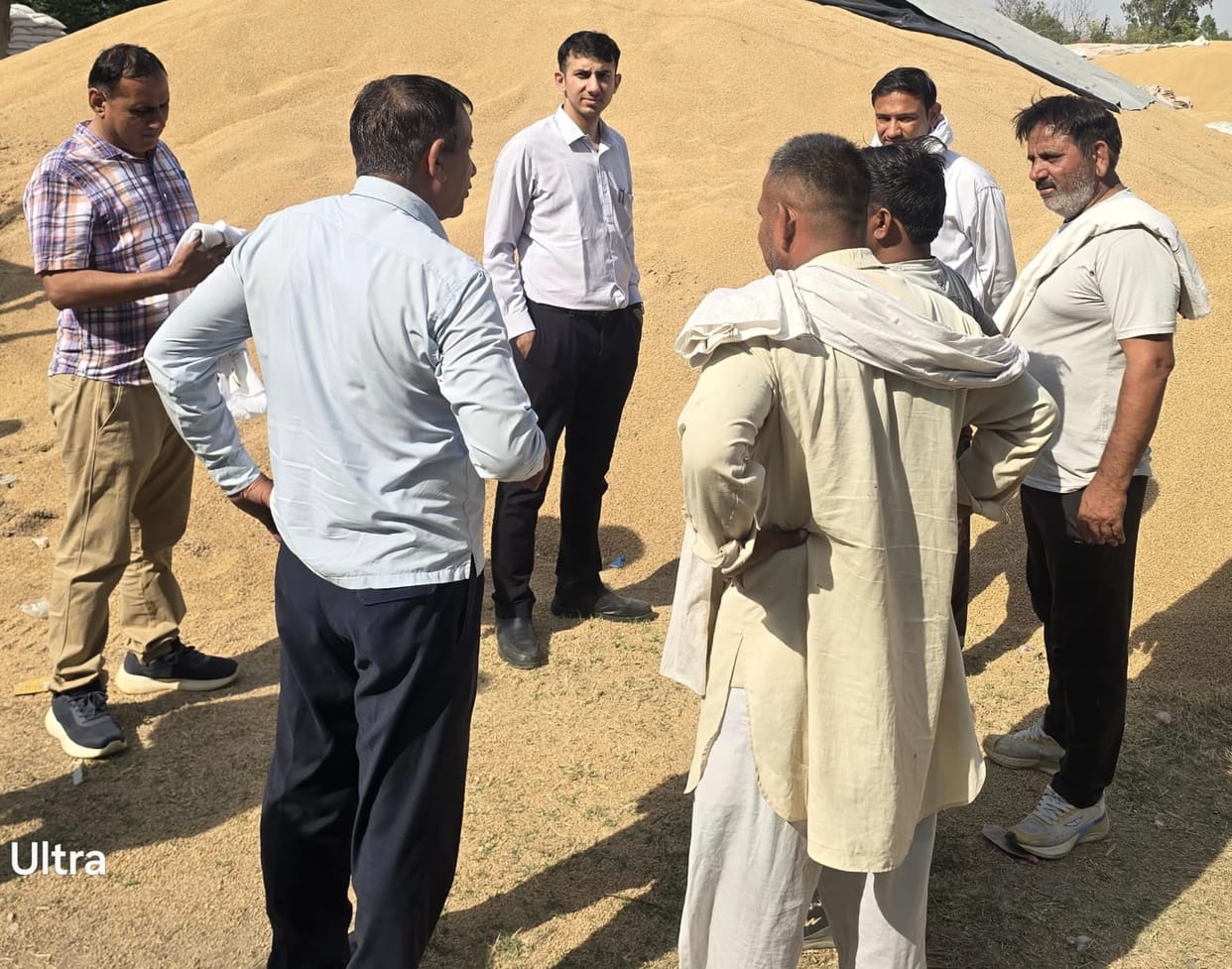 DFSO Inspects Chhara Mandi, Reviews Procurement Operations