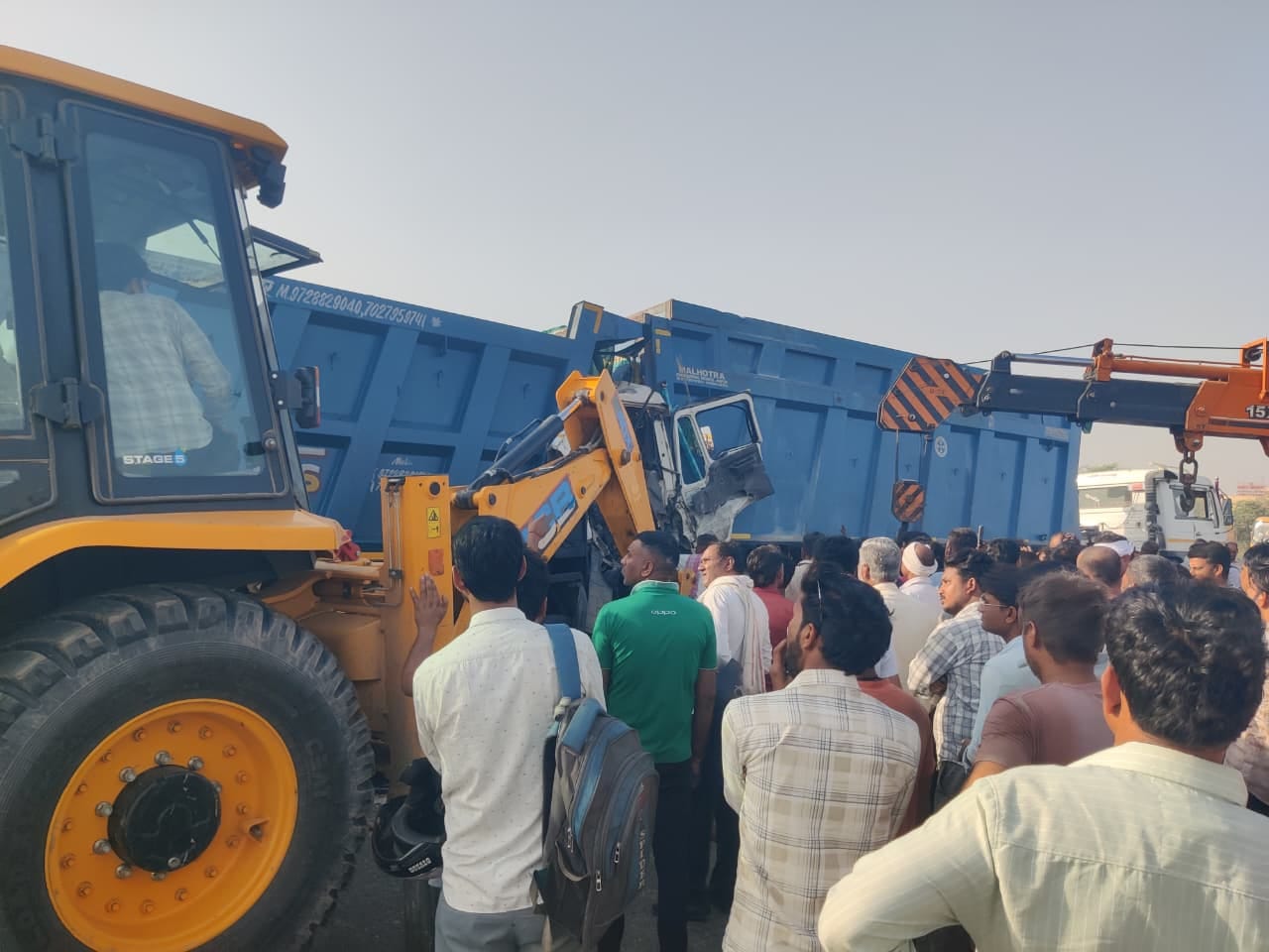 जयपुर दिल्ली हाइवे पर भीषण सड़क हादसा