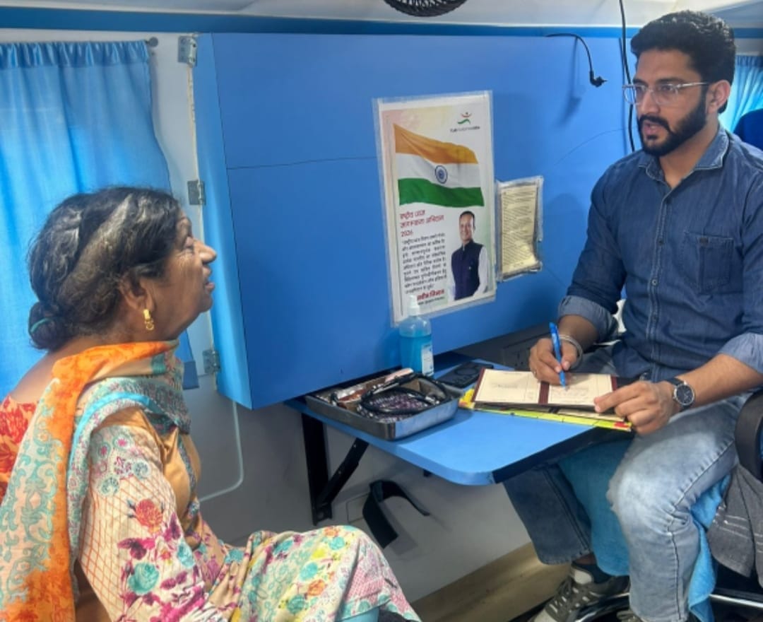 228 people received free health services at the camp.