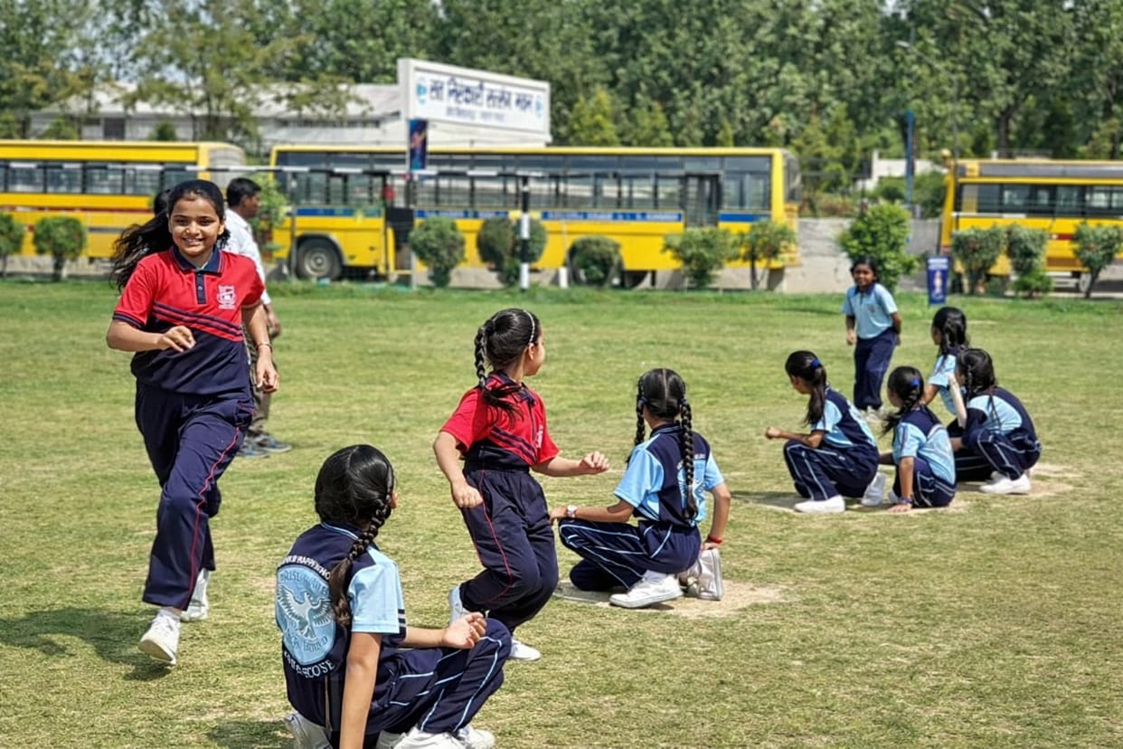 Blue and Green Houses Triumph in Kho-Kho Competition