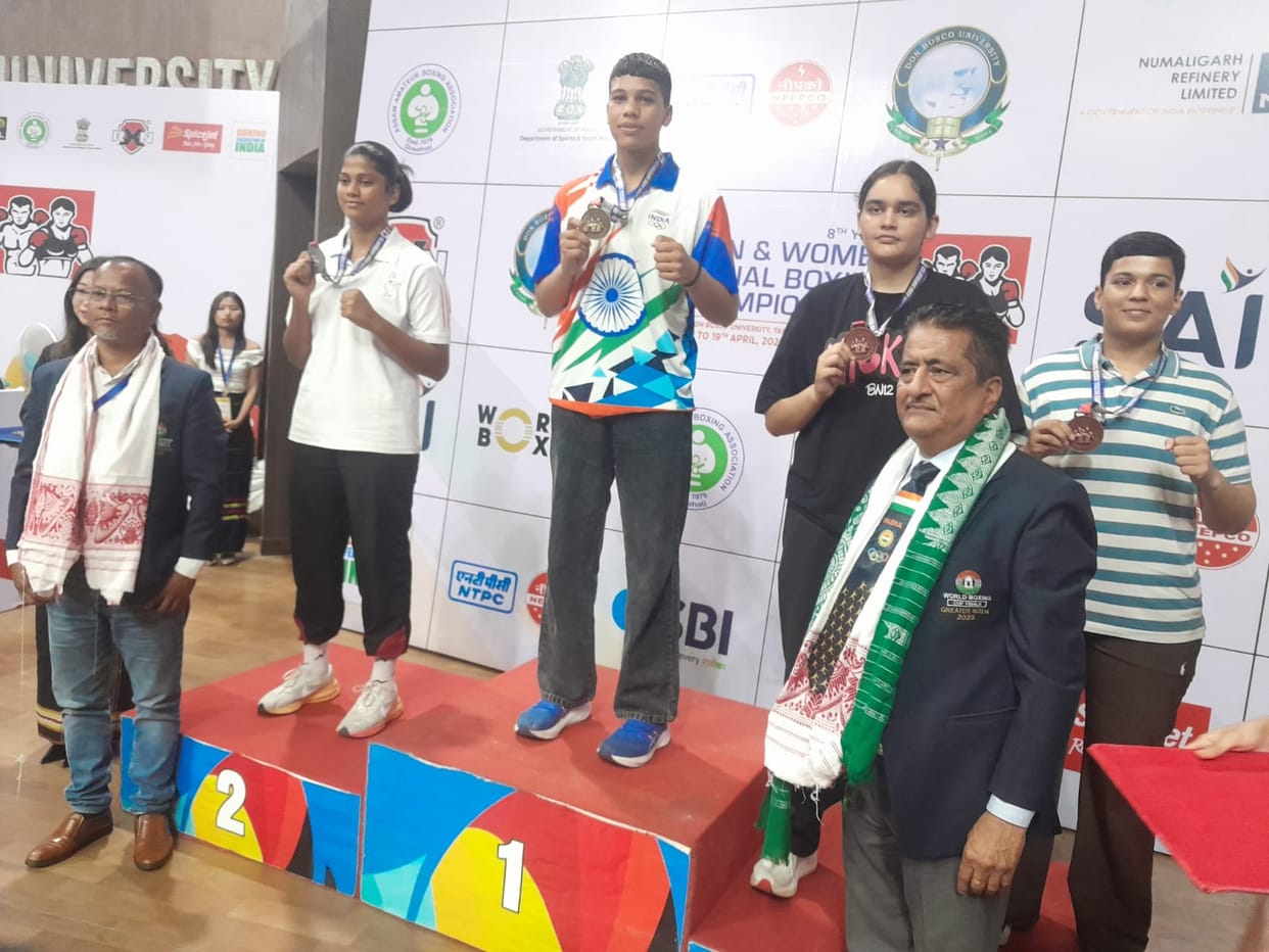 Anshika won gold medal in boxing competition