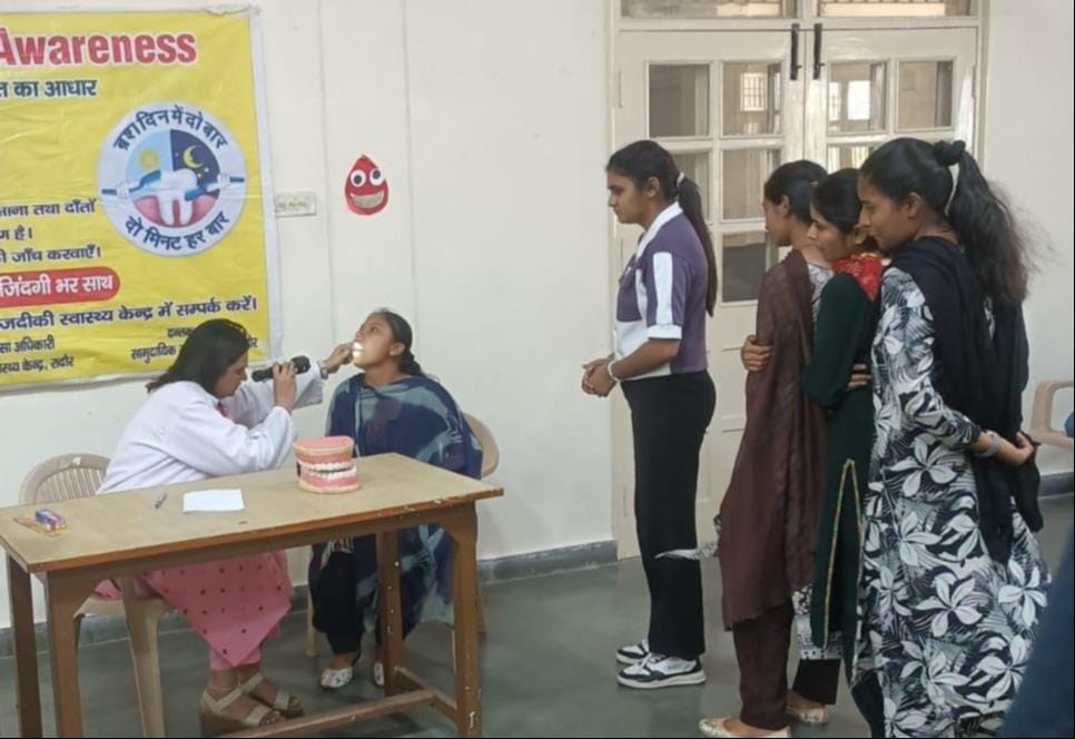 Dental Check-up for 80 Students at Camp