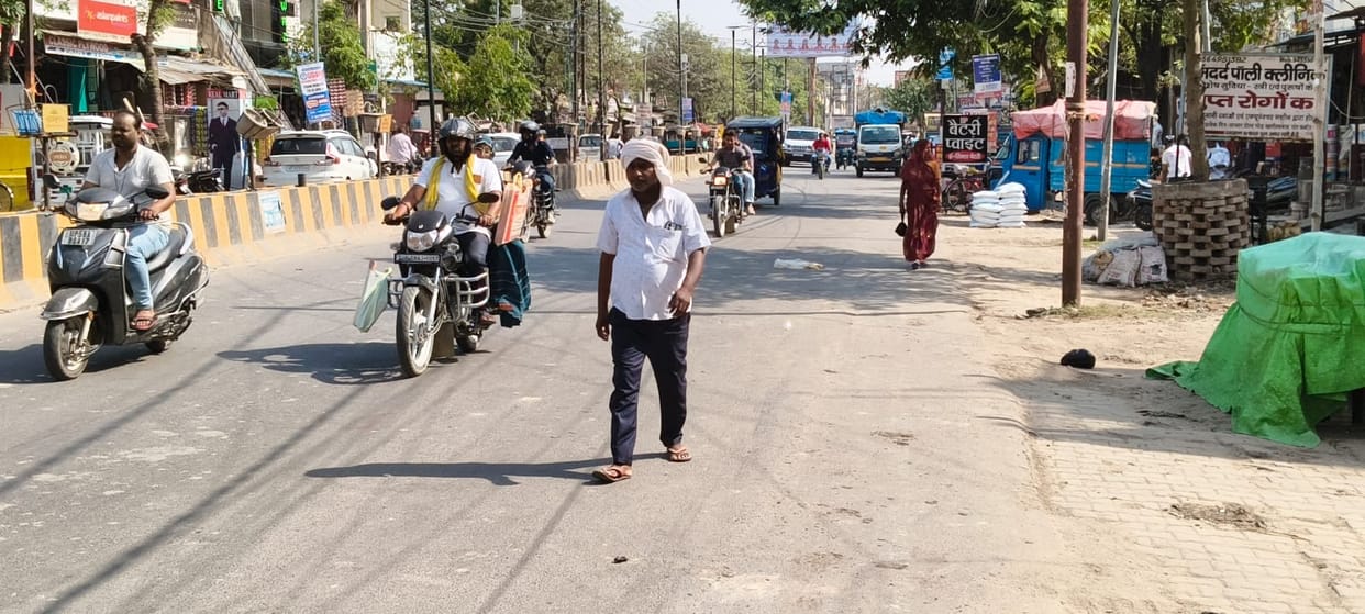 The mercury reached 42 degrees...people are suffering from the heat.