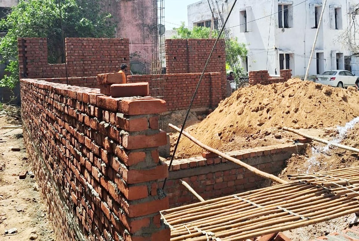 Construction of BPH unit started at Ujjaini Hospital with an investment of Rs 62 lakh.