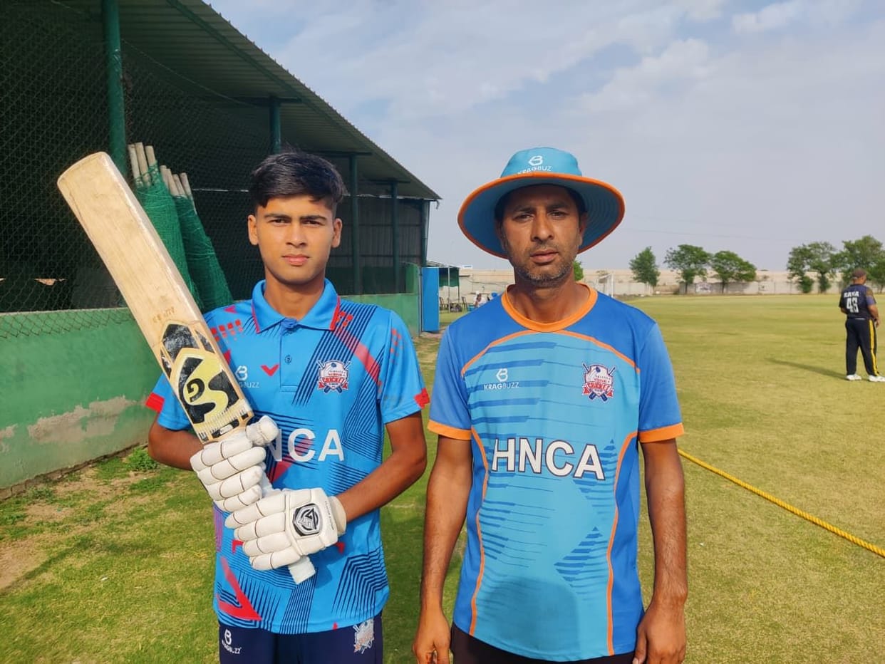 Aman Kumar Selected for Haryana Under-17 Cricket Team