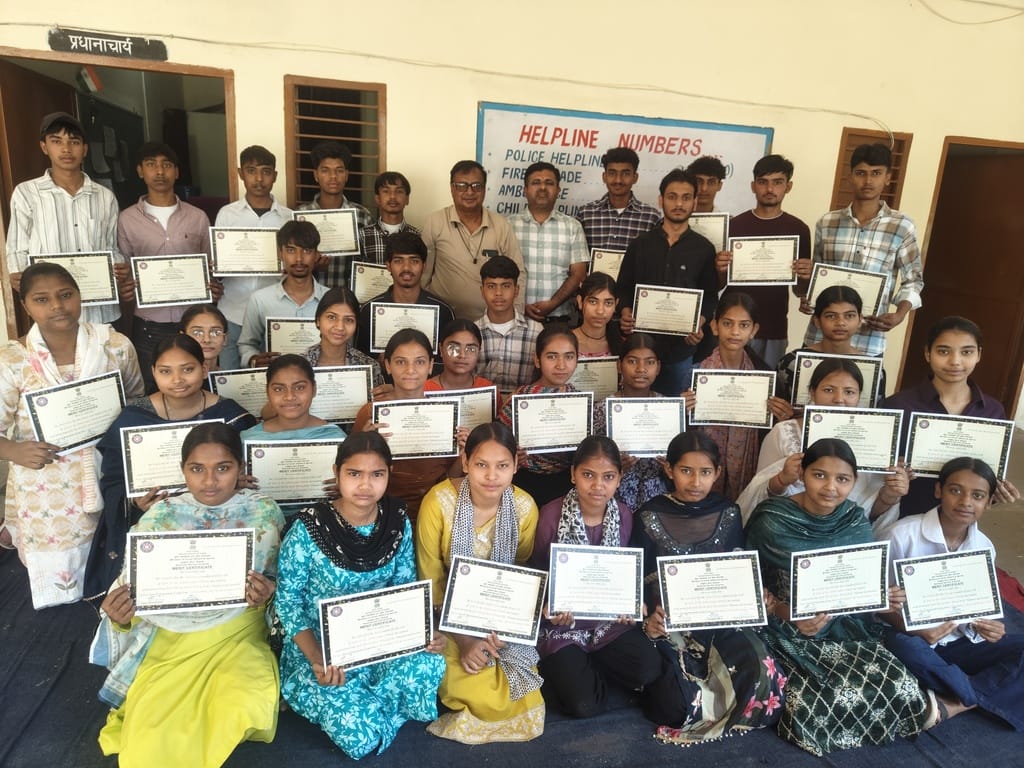 50 students received NSS certificates