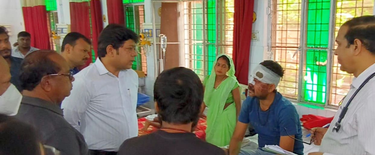 Instructions for replacement of faulty AC in the district hospital